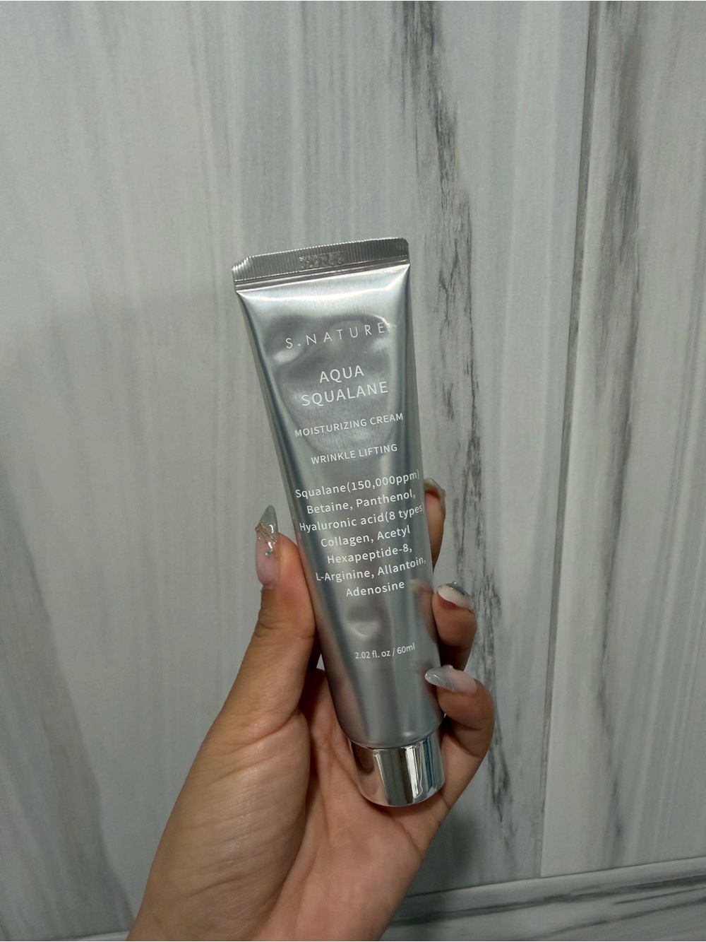 S.Nature aqua squalane moisturizing cream